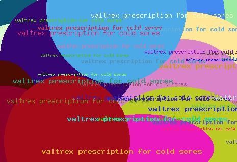 valtrex prescription for cold sores